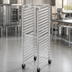 Thumbnail image #3 for Channel Manufacturing Economy Series All-Welded Aluminum Front-Load Bun Pan Rack, 18-Pan Capacity, 64 Inches High