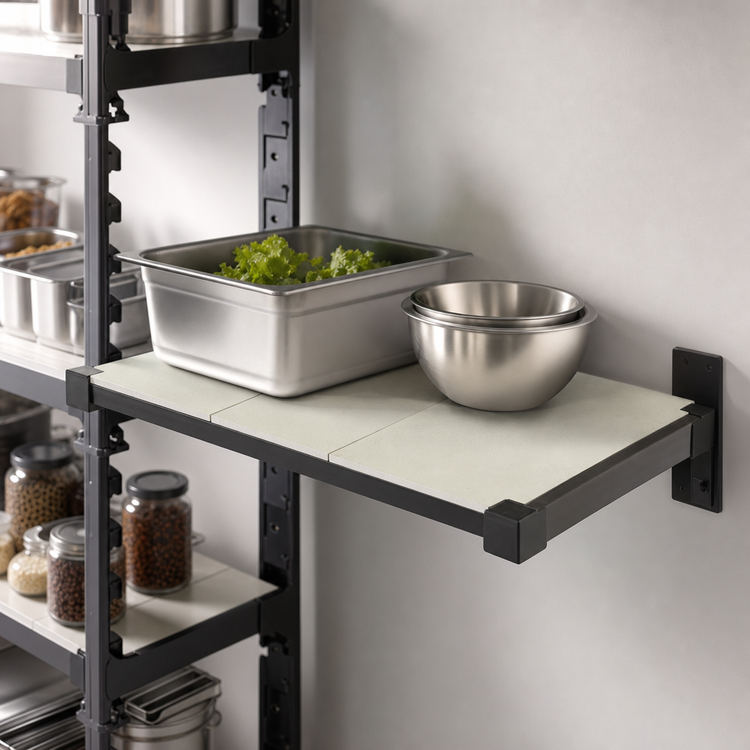 Product image #3 for Camshelving Elevation Series 21 Inch x 30 Inch Solid Wall-Mounted Add-On Shelf Kit