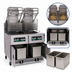 Thumbnail image #3 for Solstice Supreme Electric Dual-Tank Reduced Oil Volume Fryer System with Automatic Filtration and Lift Assist