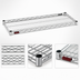 Thumbnail image #3 for Eagle Group QuadTruss 60-Inch x 18-Inch Stainless Steel Wire Shelf, 600 Lb. Capacity