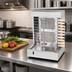 Thumbnail image #3 for Uniworld Mini Countertop Propane Vertical Broiler with 2 Burners and 10 Skewers