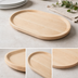 Thumbnail image #3 for American Metalcraft Lyselle Collection Oval Maple Wood Serving Board, 18-1/8 x 11-3/8 x 3/4 Inch