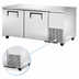 Thumbnail image #3 for True TUC-67-HC 2-Section Deep Undercounter Solid Door Refrigerator, 67-1/4 Inches Wide, Stainless Steel