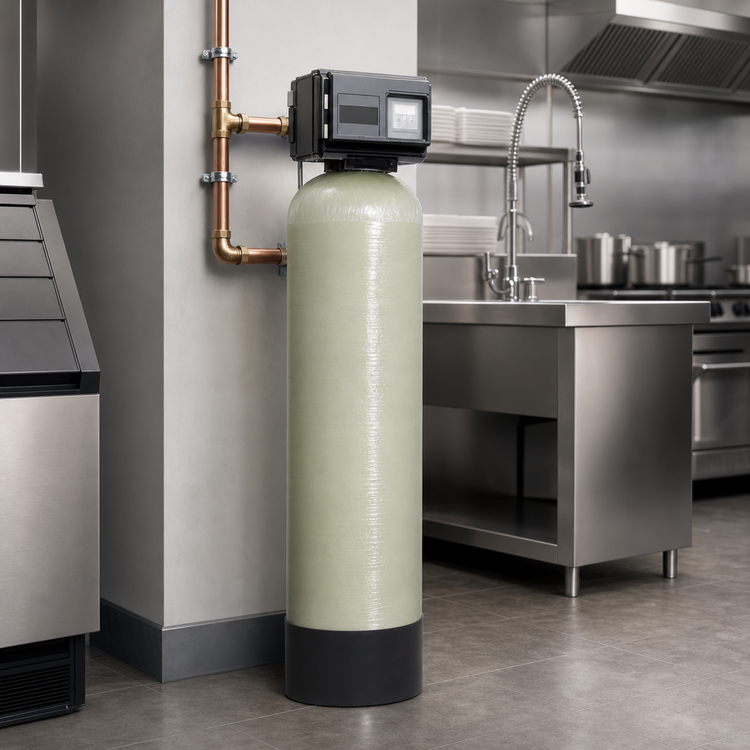 Product image #3 for Antunes WFE-1054 Point-Of-Entry Chemical-Free Iron Filter System, 7.5 GPM, 120V, 10 In. W x 63 In. H