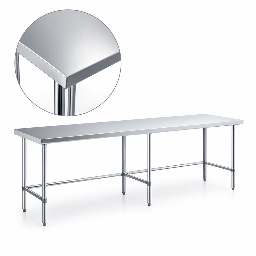 18-Gauge 430 Stainless Steel Top