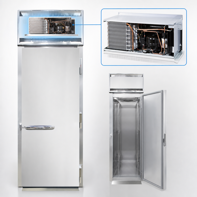 Product image #3 for Continental Refrigerator Designer Line D1FINSSE One-Section Extra-High Roll-In Freezer