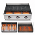 Thumbnail image #3 for Star-Max 36-Inch Countertop Gas Lava Rock Charbroiler, 120,000 BTU
