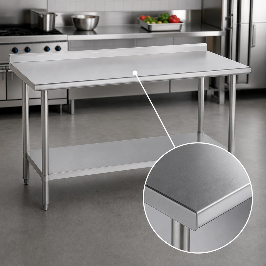 16-Gauge 300 Series Stainless Steel Top