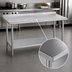 Thumbnail image #3 for Duke Deluxe Series Stainless Steel Work Table with 1-1/8