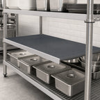 Thumbnail image #3 for Fermod Fermostock 64268EX-R1 42 x 18 Inch Solid Polymer Shelf, 800 lb. Capacity, Removable Dishwasher-Safe Inserts