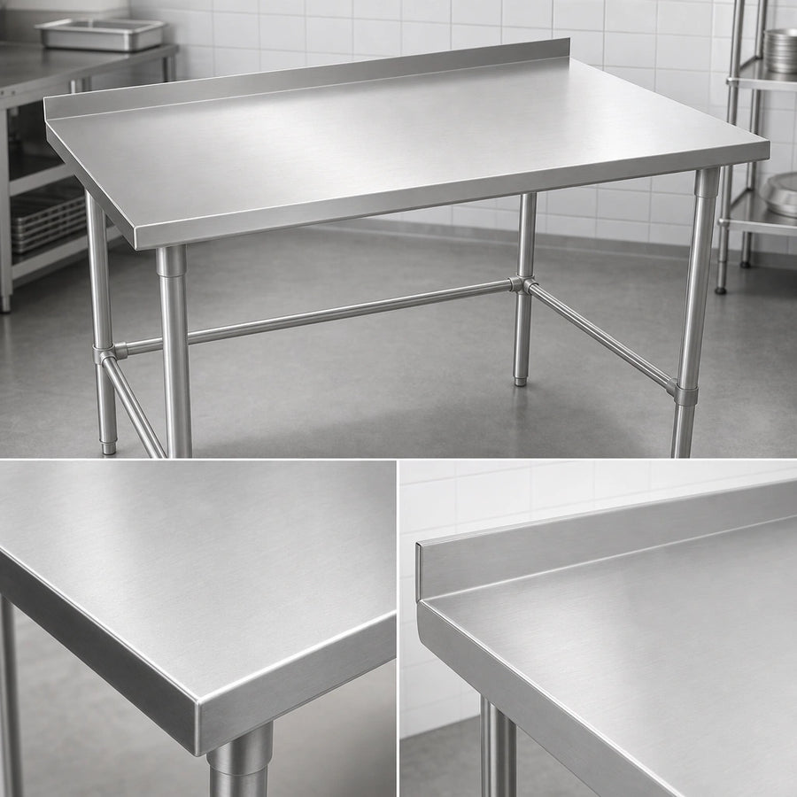 16-Gauge Type 300 Stainless Steel Top