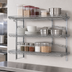 Thumbnail image #3 for Eagle Group QuadTruss Piggyback 3-Tier Wall-Mounted Wire Shelf Kit, 24-Inch W x 18-Inch D, Chrome