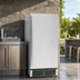 Thumbnail image #3 for Maxx Ice Outdoor Full-Size Dice Ice Machine With Bin, Air-Cooled, 65 lb/Day, 25 lb Storage