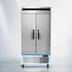 Thumbnail image #3 for Atosa Two-Section Reach-In Refrigerator, Bottom-Mount, Solid Doors, 28.5 Cu. Ft., Stainless Steel