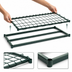 Thumbnail image #3 for Metro Super Erecta 42 Inch x 18 Inch Dunnage Shelf with Removable Wire Deck, Green Metroseal 3 Epoxy Finish
