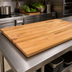 Thumbnail image #3 for John Boos Appalachian Red Oak Island Countertop, 72 x 38 x 1-1/2 Inches, Blended Edge Grain