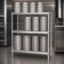 Thumbnail image #3 for Panco 3-Tier Aluminum Beer Keg Rack, 10-Keg Capacity, 93 x 18 x 76 Inches
