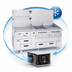 Thumbnail image #3 for Garland Arctic Fire 97-Inch Three-Section Self-Contained Refrigerator Base with 6 Self-Closing Drawers