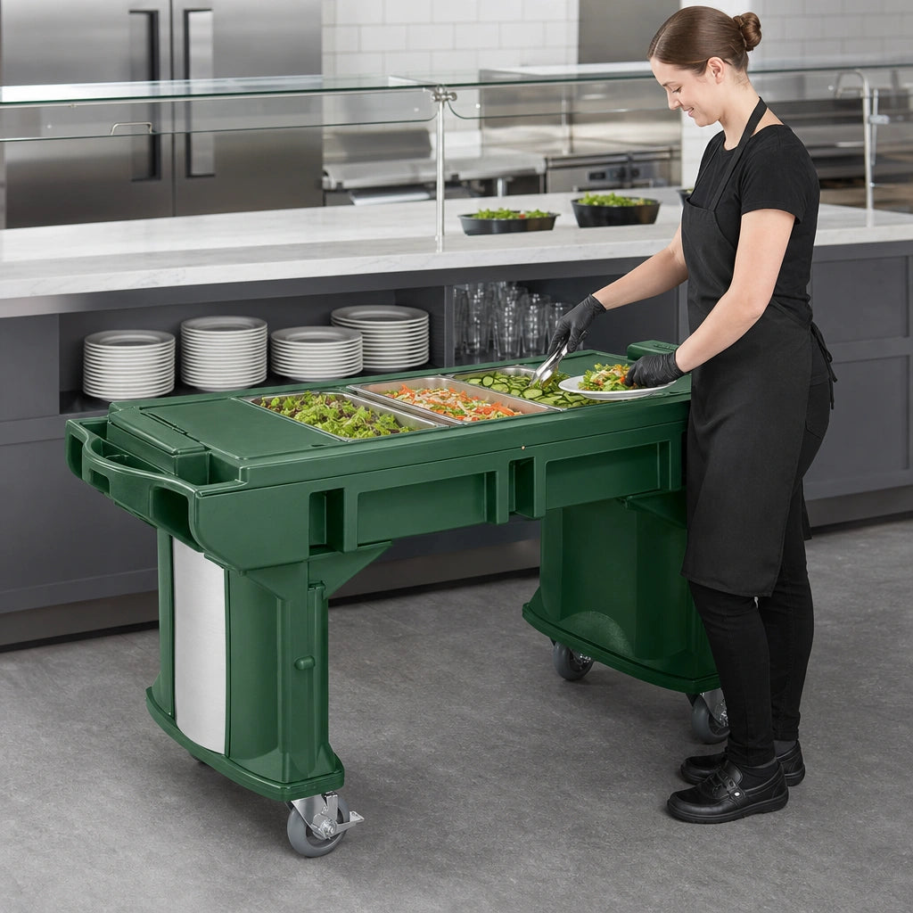 Low-Height Service Surface