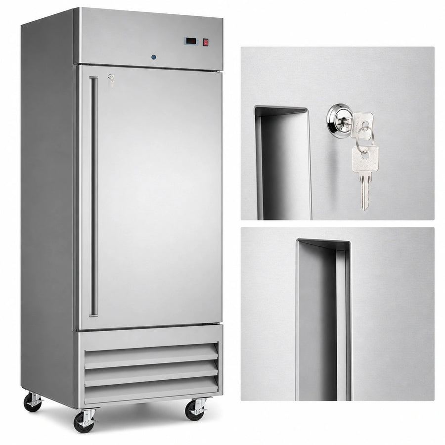 Locking Solid Door