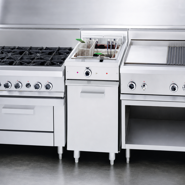 Product image #3 for Garland 36E Series 18-Inch Wide Electric Heavy-Duty Range-Match Fryer, 30-Lb Capacity