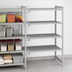 Thumbnail image #4 for Cambro Camshelving Premium 5-Tier Vented Add-On Polymer Shelving Unit, 24