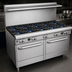 Thumbnail image #3 for Southbend Ultimate 60-Inch Gas Restaurant Range with 10 Open Burners and 2 Convection Ovens