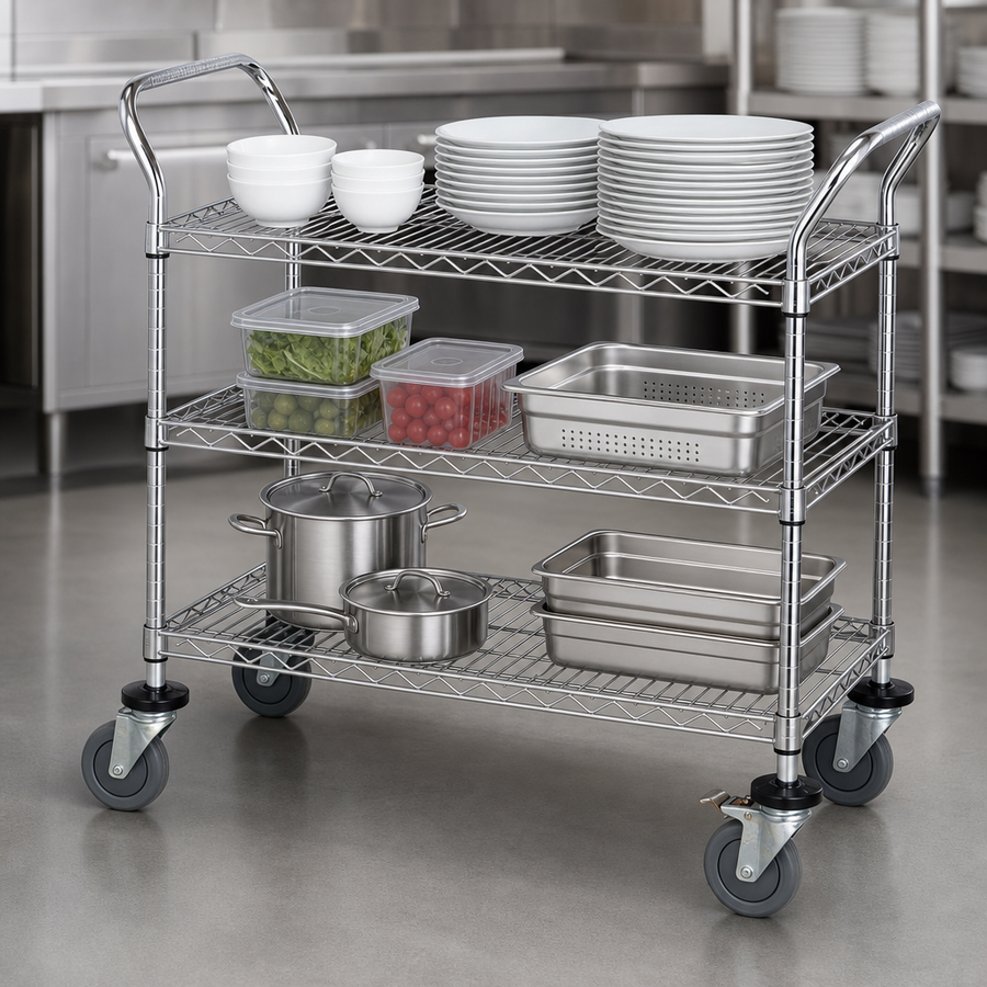 Three Wire Shelves