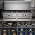 Thumbnail image #3 for Southbend Ultimate 60-Inch Gas Restaurant Range with Convection Oven and Cabinet Base