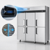 Thumbnail image #3 for Turbo Air M3 Three-Section Reach-In Refrigerator, 65.6 Cu. Ft., Top-Mount Self-Contained, Six Half Solid Doors