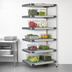 Thumbnail image #3 for MetroMax i 5-Shelf Add-On Polymer Shelving Unit, 36W x 24D x 74H, Blue