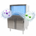 Thumbnail image #3 for CMA Energy Mizer GW-100 Low Temperature Chemical Sanitizing Undercounter Rotary Glasswasher