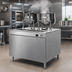 Thumbnail image #3 for Cleveland Range Electric Kettle/Cabinet Assembly with 24-Inch Standard-Height Base, One 6-Gallon Kettle, and 24 kW Steam Boiler