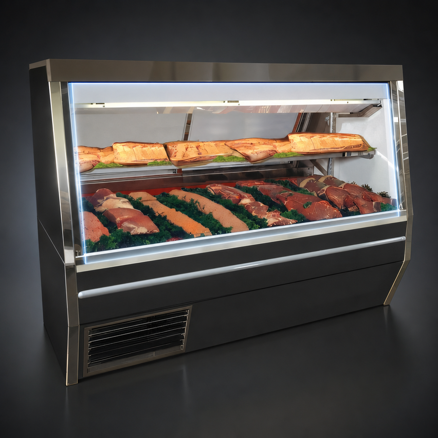 Straight, Thermally Insulated Front Glass
