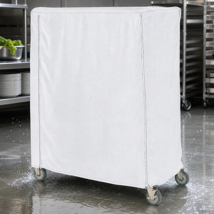 Product image #3 for Metro Waterproof Vinyl-Nylon Coated Queen Mary & Banquet Cart Cover, 60 x 21 x 54 Inches