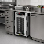 Thumbnail image #4 for Metro HotBlox™ HBCN8-DC-UC Narrow 8-Pan Undercounter Insulated Holding Cabinet with Clear Door and Touchscreen Controls