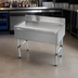 Thumbnail image #3 for Advance Tabco Special Value Series Free-Standing Stainless Steel Underbar Drainboard, 12 x 21 x 33 Inches