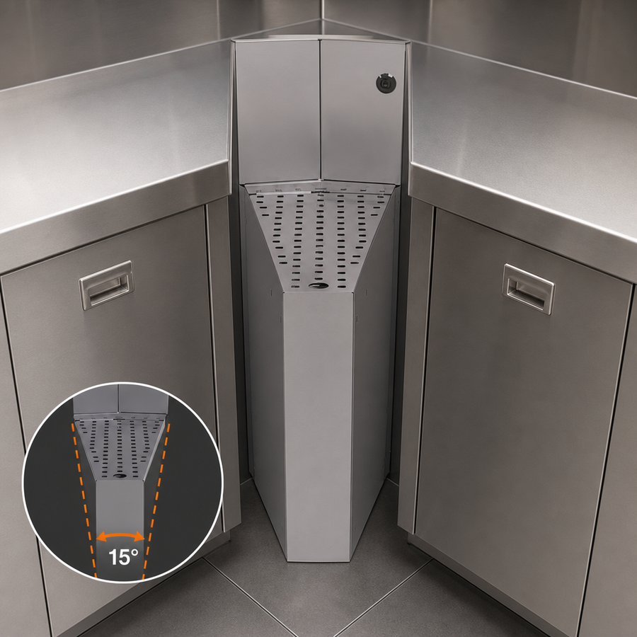 15° Inside Corner Wedge Design