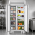 Thumbnail image #3 for True Residential 42-Inch Two-Section Side-by-Side Upright Refrigerator/Freezer with Solid Stainless Steel Doors and Built-In Ice Maker