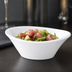 Thumbnail image #3 for Stadia 12 oz White Oblong Melamine Bowl