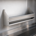 Thumbnail image #3 for Advance Tabco Prestige Signature Series Single-Tier 96-Inch Stainless Steel Speed Rail, 24-Bottle Capacity