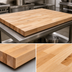Thumbnail image #3 for John Boos 36 x 30-Inch Edge Grain Maple Work Table Top