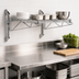 Thumbnail image #3 for Quantum Cantilever Wall-Mount Single Shelf Wire Shelving Unit, 54 x 18 Inches, Chrome Plated