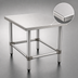 Thumbnail image #3 for Eagle Group 24 x 24 x 24 Inch Stationary Mixer Stand with Stainless Steel Top, 600 lb Capacity