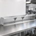 Thumbnail image #3 for Advance Tabco Stainless Steel Add-On Dish Shelf for Food Tables, 47-1/8 Inch W x 7 Inch D