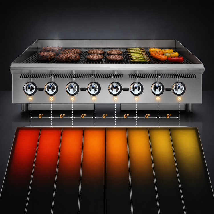 Product image #3 for Star Ultra-Max 48-Inch Countertop Gas Radiant Charbroiler