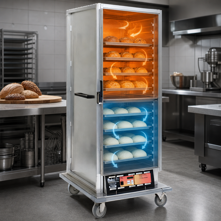 Product image #3 for Panco HPFNLSI-RA2.25 Full-Size Insulated Heated/Proofing Cabinet with Polycarbonate Window Door