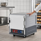 Thumbnail image #3 for Metro C5 Insulation Armour C533-MFS-L-GY Mobile Under-Counter Moisture Heated Holding & Proofing Cabinet, 10-Pan, 18 x 26 Pans, 120V