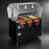Thumbnail image #3 for Vollrath 2-Series Affordable Portable 3-Well Electric Hot Food Station with Open Storage Base and Buffet Breath Guard