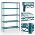 Thumbnail image #3 for Eagle Valu-Gard 5-Tier Wire Shelving Starter Unit, 48